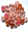 25 8mm Faceted Pink Mix